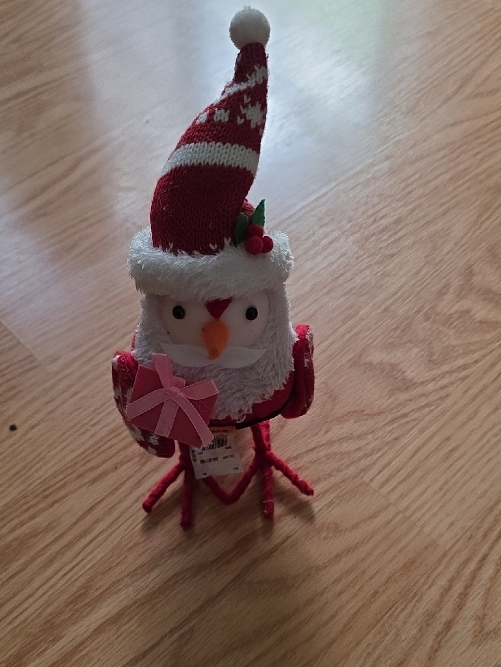 North Pole Trading Co. Noel Market Red Holiday Bird Decor